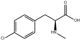 Phenylalanine, 4-chloro-N-methyl- Structure