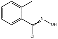 Benzenecarboximidoyl chloride, N-hydroxy-2-methyl- 구조식 이미지