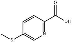 5-(Methylthio)picolinic acid Structure