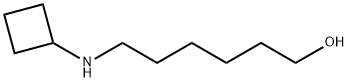 6-(cyclobutylamino)-1-hexanol Structure