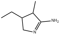 2H-Pyrrol-5-amine,3-ethyl-3,4-dihydro-4-methyl-(9CI) Structure