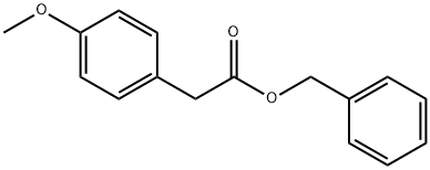 Benzyl (4-methoxyphenyl)acetate Structure