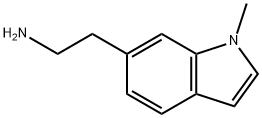 2-(1-Methyl-1H-indol-6-yl)ethanamine Structure