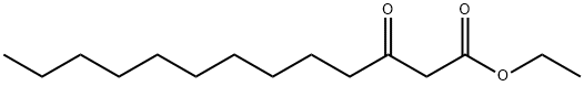 Tridecanoic acid, 3-oxo-, ethyl ester Structure