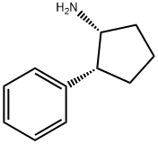 rac-(1R,2R)-2-phenylcyclopentan-1-amine Structure