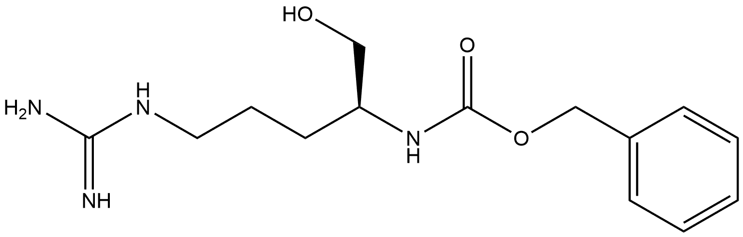N-Cbz-L-Argininol Structure