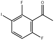 1-(2,6-difluoro-3-iodophenyl)ethanone Structure