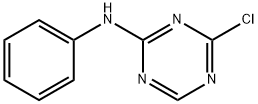 (4-Chloro-[1,3,5]triazin-2-yl)-phenyl-amine Structure