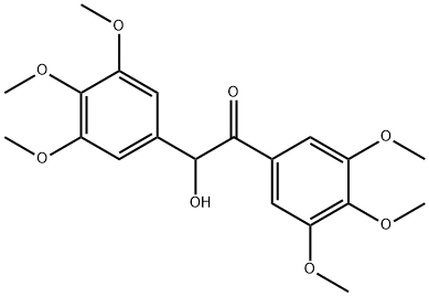 3,3'',4,4'',5,5''-Hexamethoxybenzoin Structure