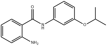 Benzamide, 2-amino-N-[3-(1-methylethoxy)phenyl]- Structure