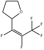 Furan, tetrahydro-2-(1,2,3,3,3-pentafluoro-1-propenyl)-, (Z)- (9CI) 구조식 이미지