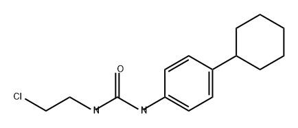 Urea, N-(2-chloroethyl)-N'-(4-cyclohexylphenyl)- Structure