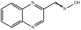 2-Quinoxalinecarboxaldehyde, oxime Structure