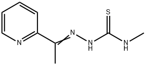 2-아세틸피리딘-4-메틸-3-티오세미카르바존 구조식 이미지