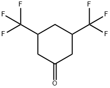 Cyclohexanone, 3,5-bis(trifluoromethyl)- Structure