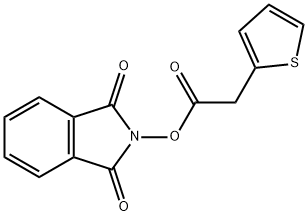 1,3-Dihydro-1,3-dioxo-2H-isoindol-2-yl 2-thiopheneacetate Structure