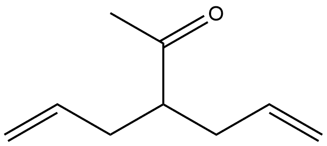 5-Hexen-2-one, 3-(2-propen-1-yl)- Structure