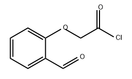 Acetyl chloride, 2-(2-formylphenoxy)- Structure