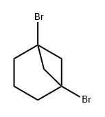 Bicyclo[3.1.1]heptane, 1,5-dibromo- Structure