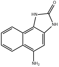 2H-Naphth[1,2-d]imidazol-2-one,5-amino-1,3-dihydro-(9CI) Structure