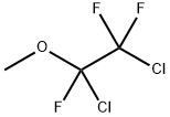 Ethane, 1,2-dichloro-1,1,2-trifluoro-2-methoxy- 구조식 이미지