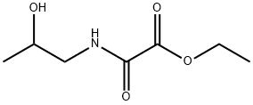 Acetic acid, 2-[(2-hydroxypropyl)amino]-2-oxo-, ethyl ester Structure