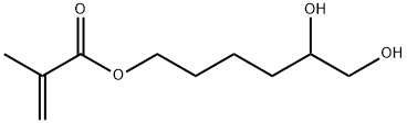 2-Propenoic acid, 2-methyl-, 5,6-dihydroxyhexyl ester Structure