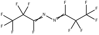 Propanehydrazonoyl fluoride, 2,2,3,3,3-pentafluoro-N-(1,2,2,3,3,3-hexafluoropropylidene)- 구조식 이미지