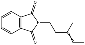 1H-Isoindole-1,3(2H)-dione, 2-(3-methyl-3-penten-1-yl)- 구조식 이미지