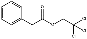 Benzeneacetic acid, 2,2,2-trichloroethyl ester Structure