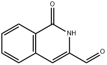 3-Isoquinolinecarboxaldehyde, 1,2-dihydro-1-oxo- Structure