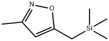 Isoxazole, 3-methyl-5-[(trimethylsilyl)methyl]- Structure