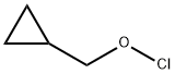 Hypochlorous acid, cyclopropylmethyl ester 구조식 이미지