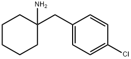 Cyclohexanamine, 1-[(4-chlorophenyl)methyl]- Structure