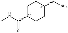 cis-4-(Aminomethyl)-N-methylcyclohexanecarboxamide Structure