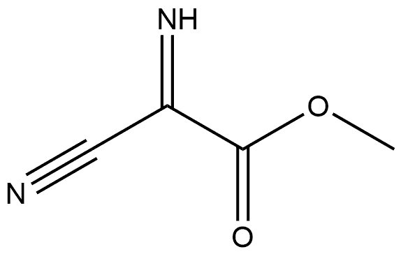 methyl 2-cyano-2-iminoacetate Structure