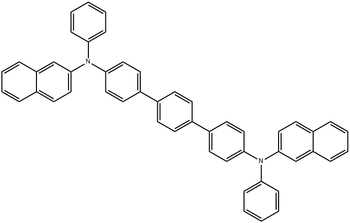 [1,1':4',1''-Terphenyl]-4,4''-diamine, N,N'-di-2-naphthalenyl-N,N'-diphenyl- (9CI) Structure