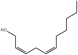 2,5-Undecadien-1-ol, (2Z,5Z)- 구조식 이미지