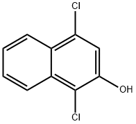 2-Naphthalenol, 1,4-dichloro- Structure