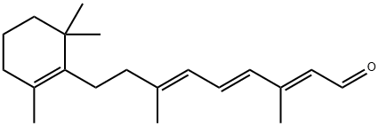 3,7-Dimethyl-9-(2,6,6-trimethyl-cyclohex-1-enyl)-nona-2,4,6-trienal Structure