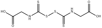 Glycine, N,N'-(dithiodicarbonothioyl)bis- (9CI) Structure