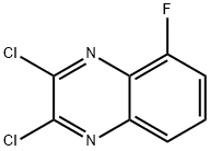 Quinoxaline, 2,3-dichloro-5-fluoro- Structure