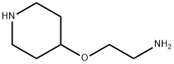 Ethanamine, 2-(4-piperidinyloxy)- Structure