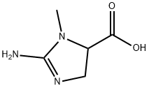 1H-Imidazole-5-carboxylicacid,2-amino-4,5-dihydro-1-methyl-(9CI) 구조식 이미지