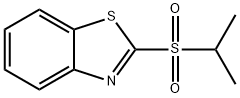 Benzothiazole, 2-[(1-methylethyl)sulfonyl]- Structure