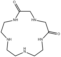 1,4,7,10,13-Pentaazacyclopentadecane-2,6-dione 구조식 이미지