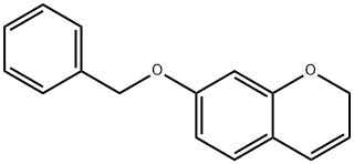 2H-1-Benzopyran, 7-(phenylmethoxy)- 구조식 이미지