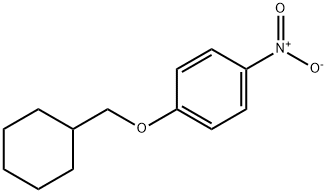 Benzene, 1-(cyclohexylmethoxy)-4-nitro- Structure