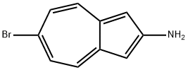 2-Azulenamine, 6-bromo- Structure