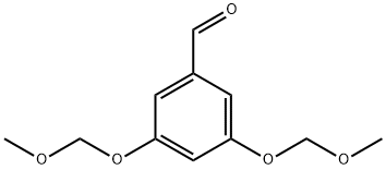 Benzaldehyde, 3,5-bis(methoxymethoxy)- Structure